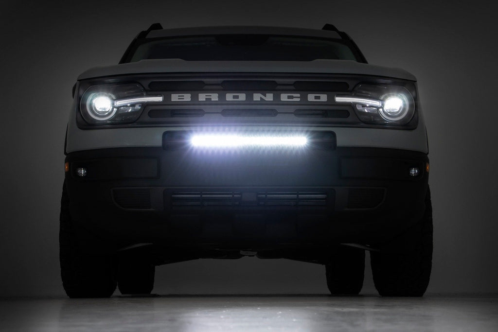 20 Inch Black Series LED Light Bar Single Row Rough Country