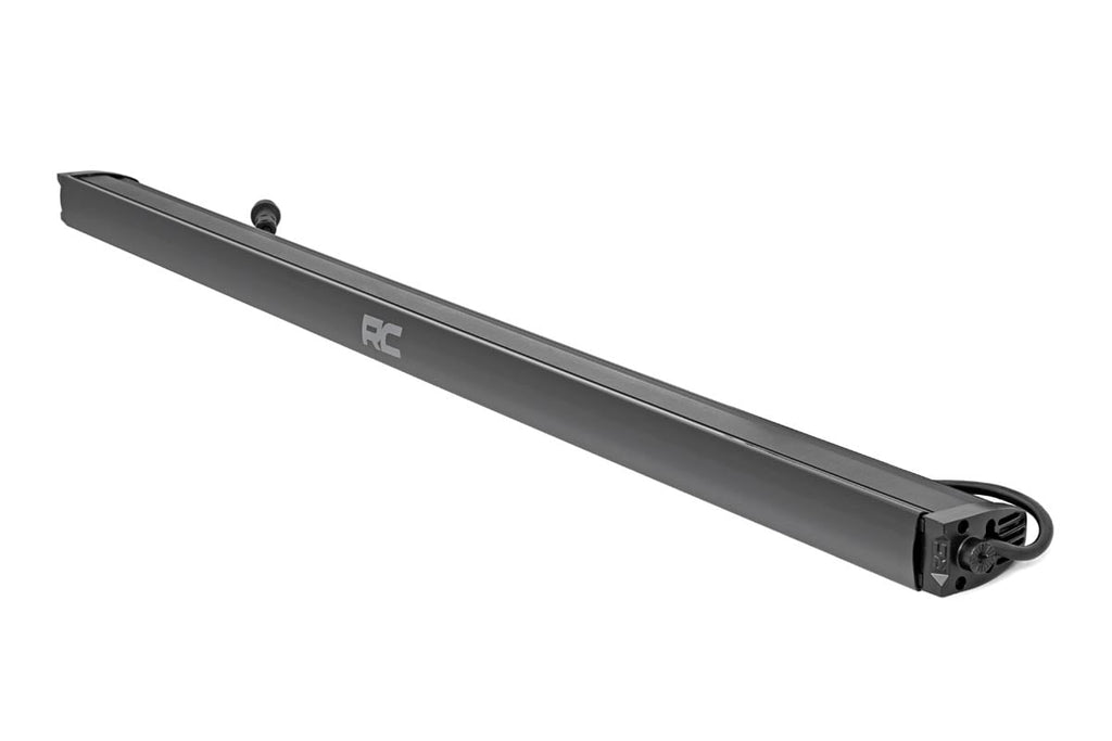 50 Inch Black Series LED Light Bar Single Row Cool White DRL Rough Country