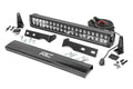 LED Light Kit Bumper Mount 20 Inch Black Dual Row Jeep Grand Cherokee WK2 (11-20) Rough Country