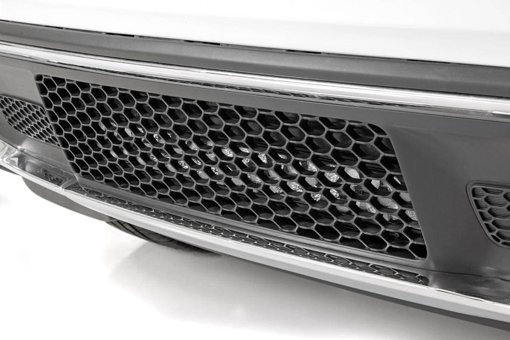 LED Light Kit Bumper Mount 20 Inch Black Dual Row Jeep Grand Cherokee WK2 (11-20) Rough Country
