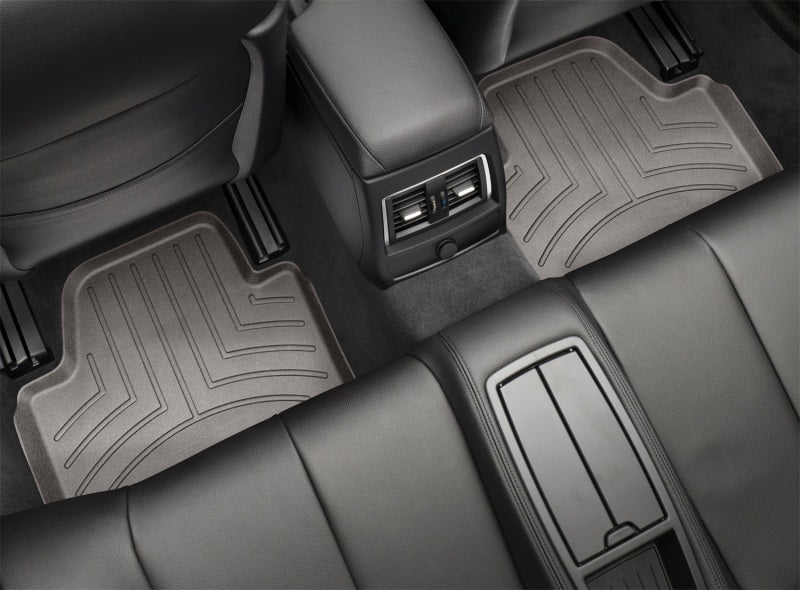 WeatherTech 2014+ BMW 4-Series Rear FloorLiner - Cocoa