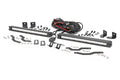 LED Light Kit Grille Mount 10 Inch Chrome Slimline Pair Ford F-150 (18-20) Rough Country