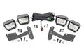 LED Light Kit Ditch Mount 3 Inch OSRAM Wide Toyota Tundra 2WD/4WD (14-21) Rough Country