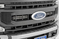 LED Light Kit Grille Mount 10 Inch Black Slimline Ford F-250 Super Duty (20-22) Rough Country