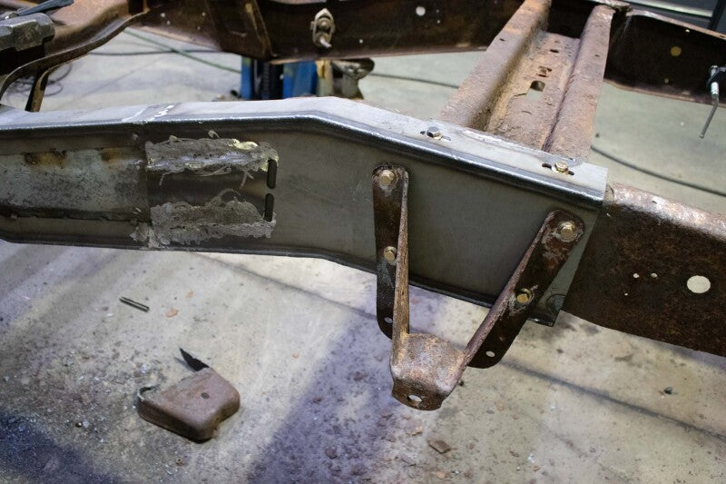 Rust Buster Leaf Spring Frame Section Left Side