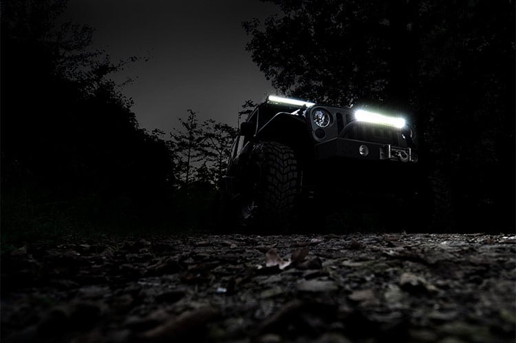 20 Inch Chrome Series LED Light Bar Dual Row DRL Rough Country