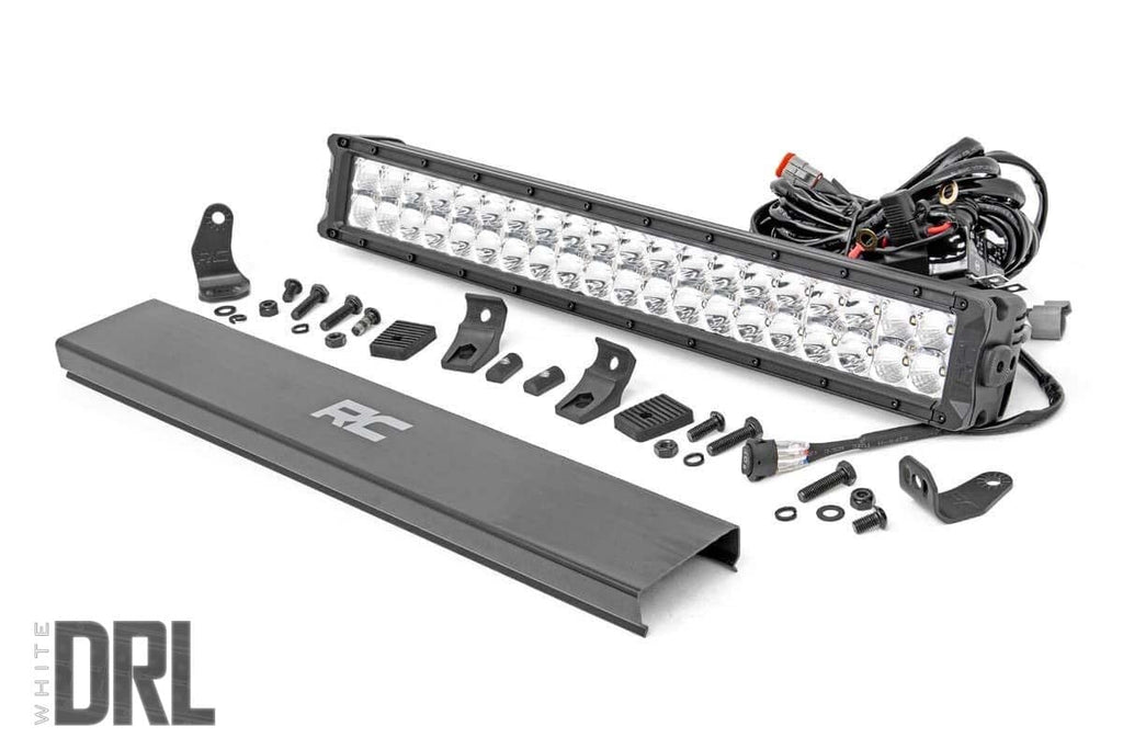20 Inch Chrome Series LED Light Bar Dual Row DRL Rough Country