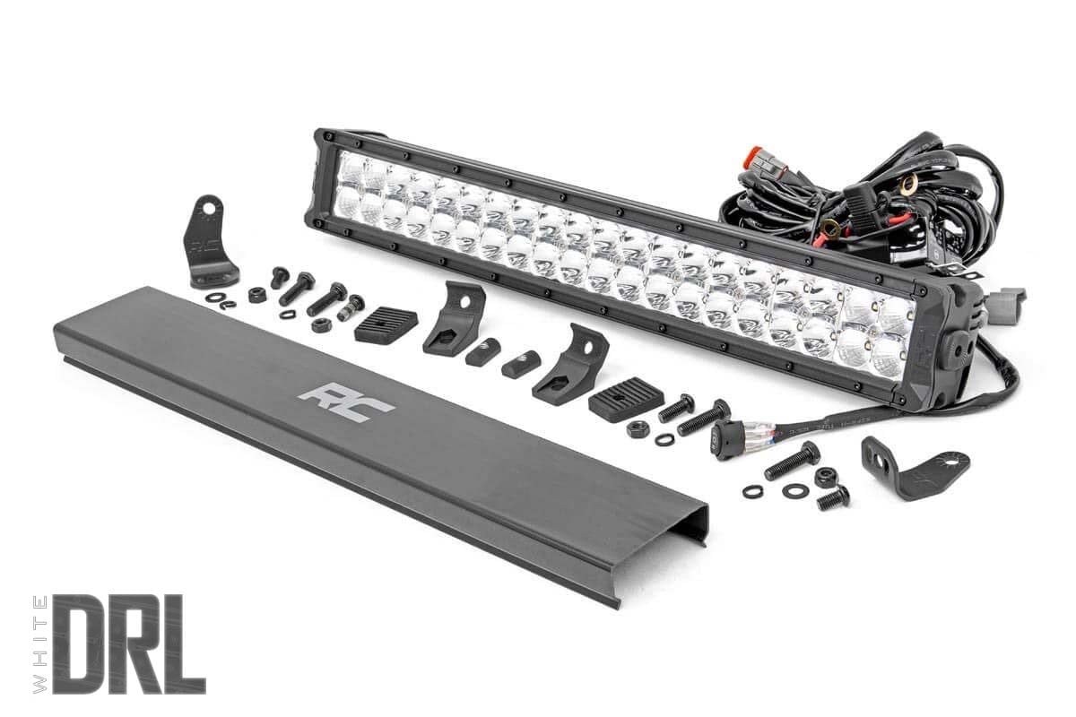 20 Inch Chrome Series LED Light Bar Dual Row DRL Rough Country