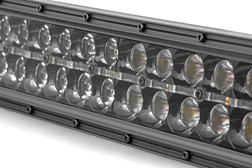 50 Inch Black Series LED Light Bar Dual Row Amber DRL Rough Country