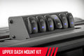 MLC-6 Multiple Light Controller Upper Dash Mount Kit 18-Up Wrangler JL, 20 Gladiator JT Rough Country