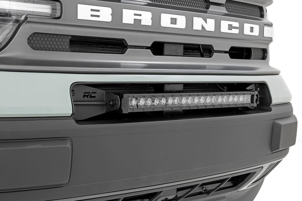 Ford 20.0 Inch LED Bumper Kit w/ Chrome Series LED 21-UP Ford Bronco Sport Rough Country