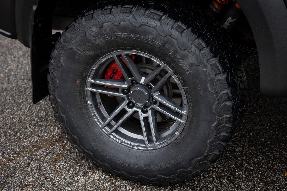 Caliper Covers Front and Rear Red Elec Brakes Ford Expedition/F-150/Raptor Rough Country