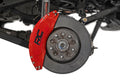 Caliper Covers Front and Rear Red Jeep Wrangler JK/Wrangler Unlimited (07-18) Rough Country