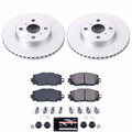 Power Stop 2013 Scion iQ Front Z23 Coated Brake Kit