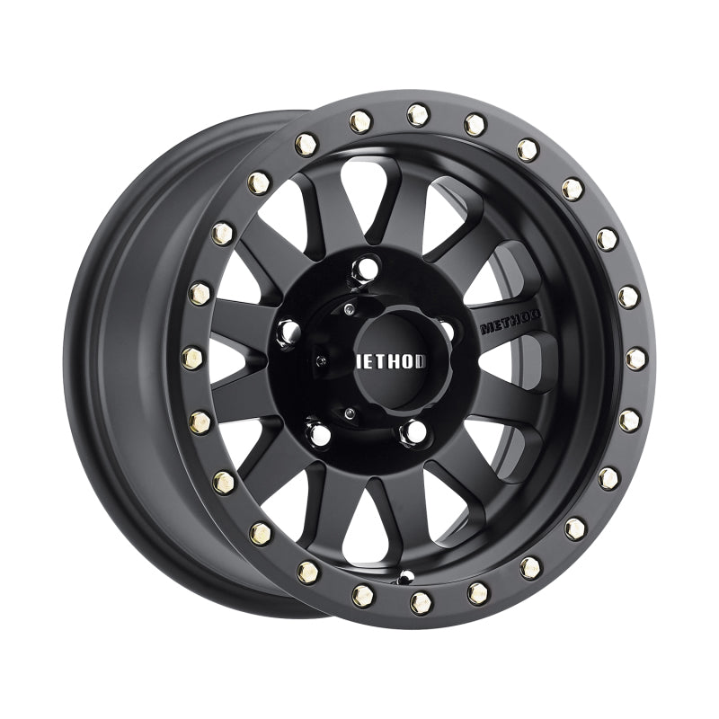 Aluminum Wheels 15x10 Double Standard MR304 Matte Black MB Method