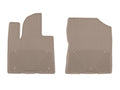WeatherTech 21-23 Hyundai Santa Fe Front All-Weather Floor Mats - Tan
