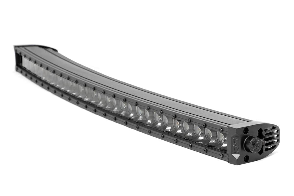 30 Inch Black Series LED Light Bar Curved Single Row Rough Country