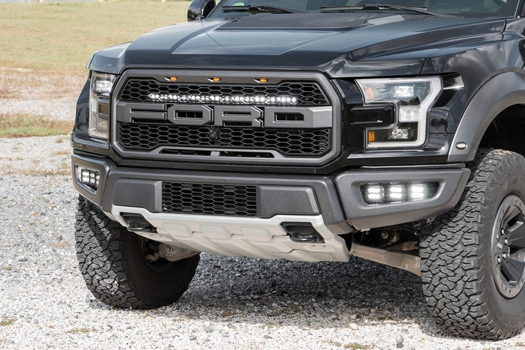 30 Inch Black Series LED Light Bar Curved Single Row Rough Country