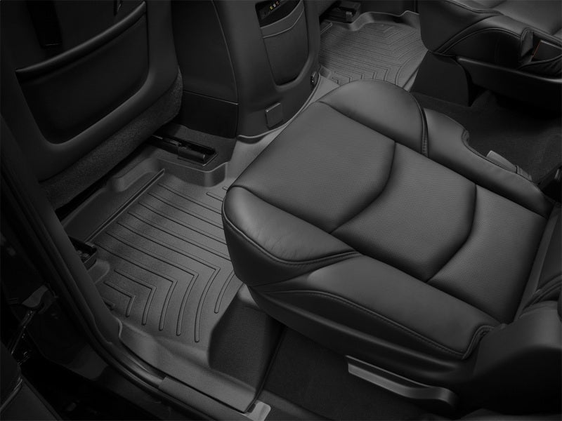 WeatherTech 15+ Cadillac Escalade Rear FloorLiner - Black