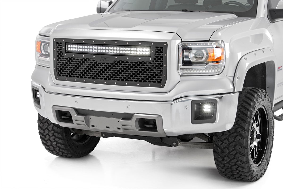30 Inch Black Series LED Light Bar Curved Dual Row Rough Country