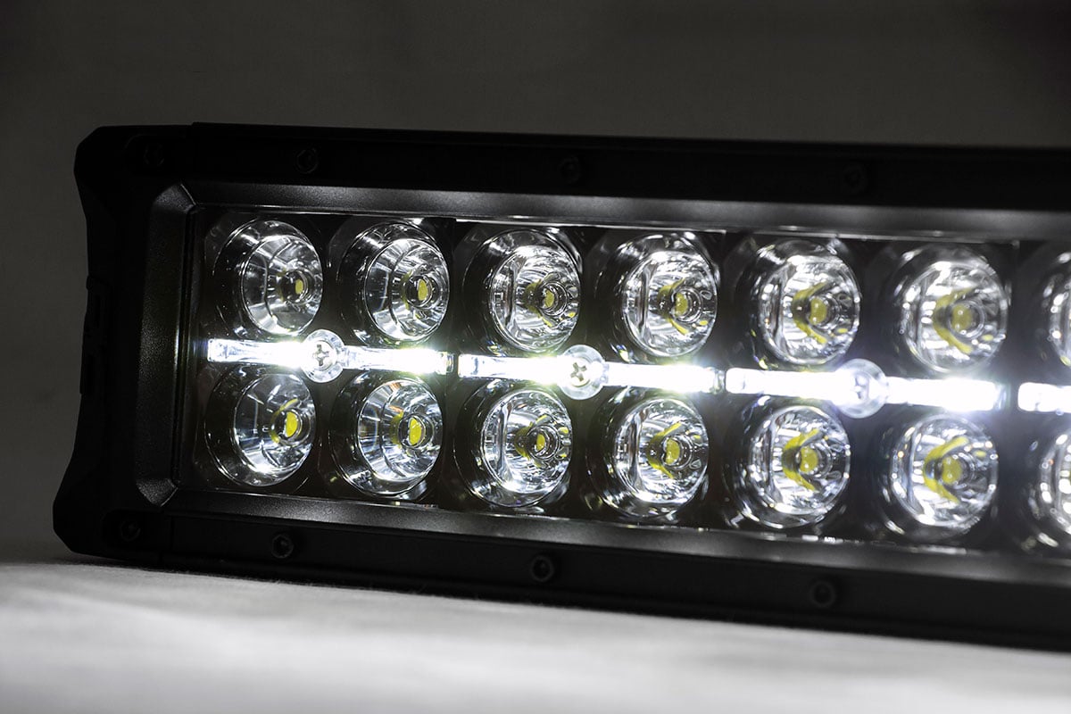 30 Inch Black Series LED Light Bar Curved Dual Row Rough Country