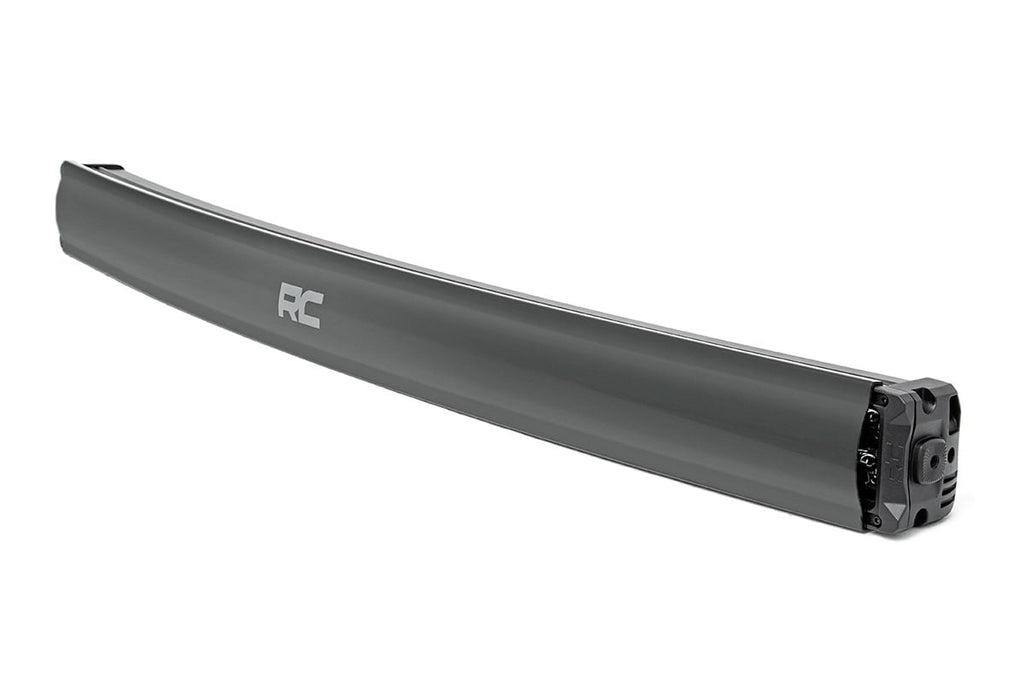 40 Inch Black Series LED Light Bar Curved Dual Row Cool White DRL Rough Country