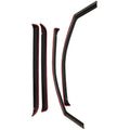 Westin 2000-2005 Ford Excursion In-Channel Wind Deflector 4pc - Smoke