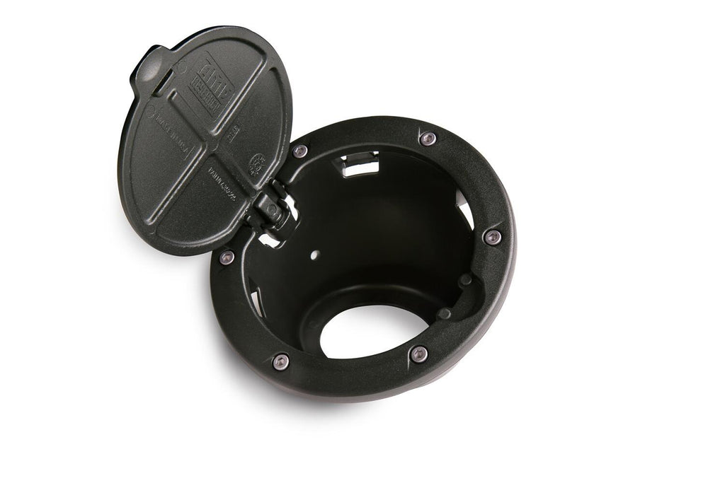 Black Fuel Door For 2007-2018 Jeep Wrangler JK/JK Unlimited 2/4-Door AMP Research