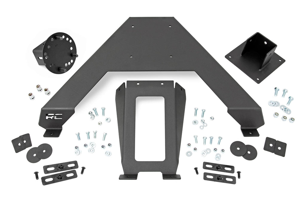 Bed Mount Spare Tire Carrier Universal (5x5.5 6x5.5 6x135 & 5x5.0 Bolt Patterns) Rough Country