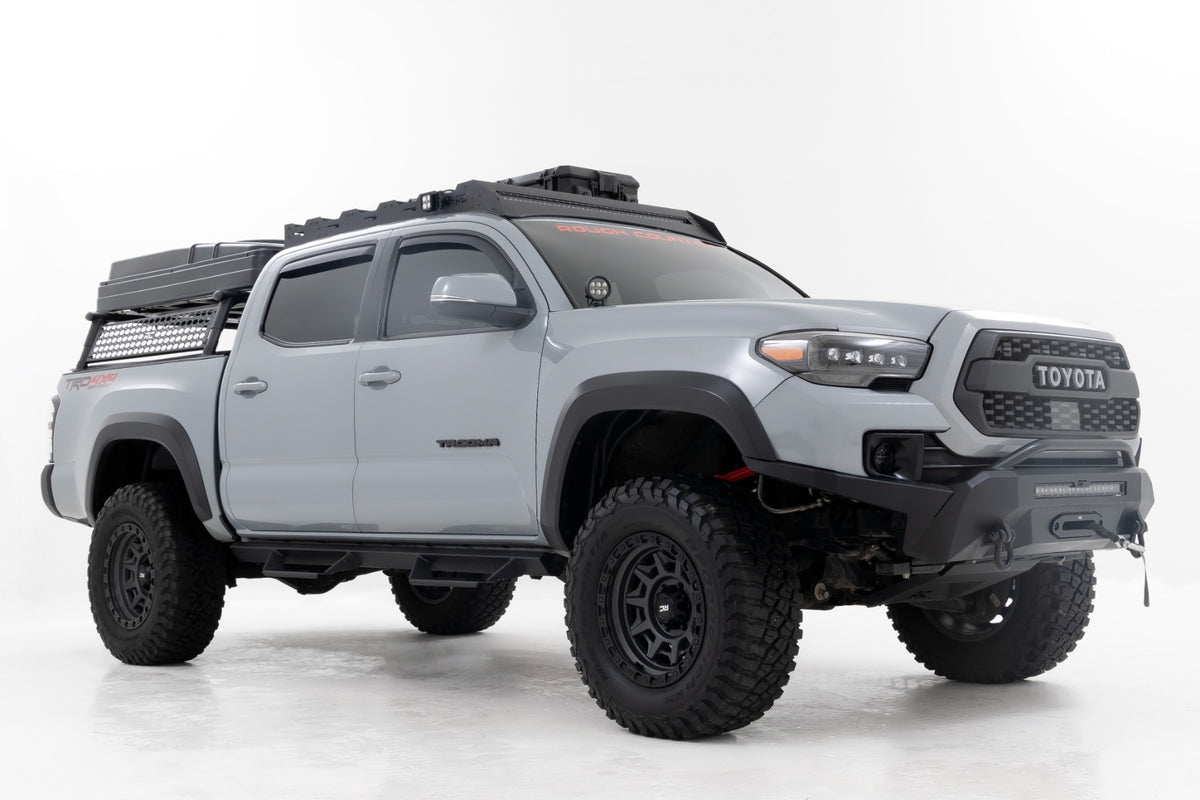 Bed Rack Half Rack Aluminum Toyota Tacoma 2WD/4WD (2005-2023) Rough Country