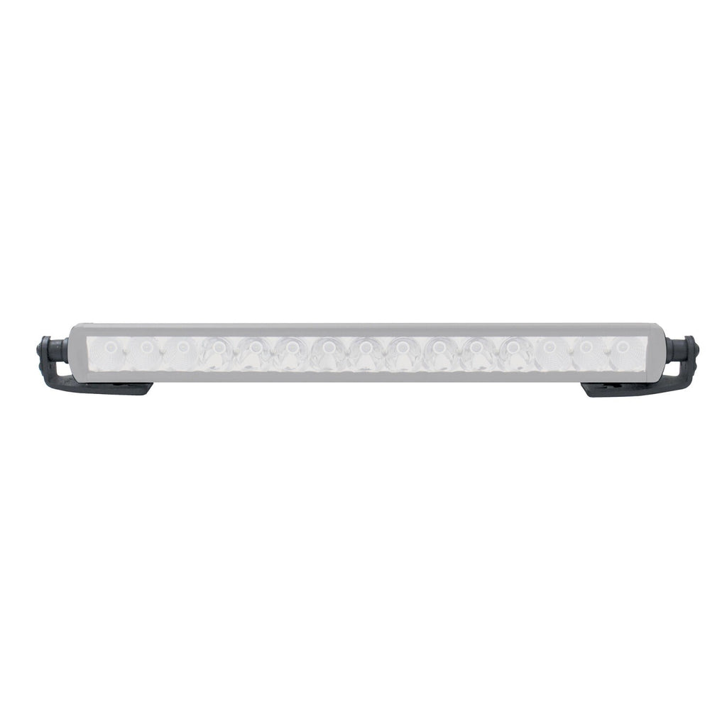 XE Center Hood Light Mount for a 20 Inch Single Row LED Bar Textured Black 2018-2026 Jeep Wrangler JL 2020-2025 Jeep Gladiator Go Rhino
