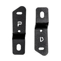 XE Hood Hinge Light Mounts Textured Black 2021-2026 Ford Bronco Go Rhino