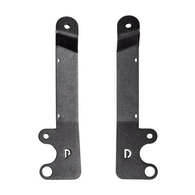 XE Hood Hinge Light Mounts Textured Black 2018-2023 Subaru Crosstrek Go Rhino