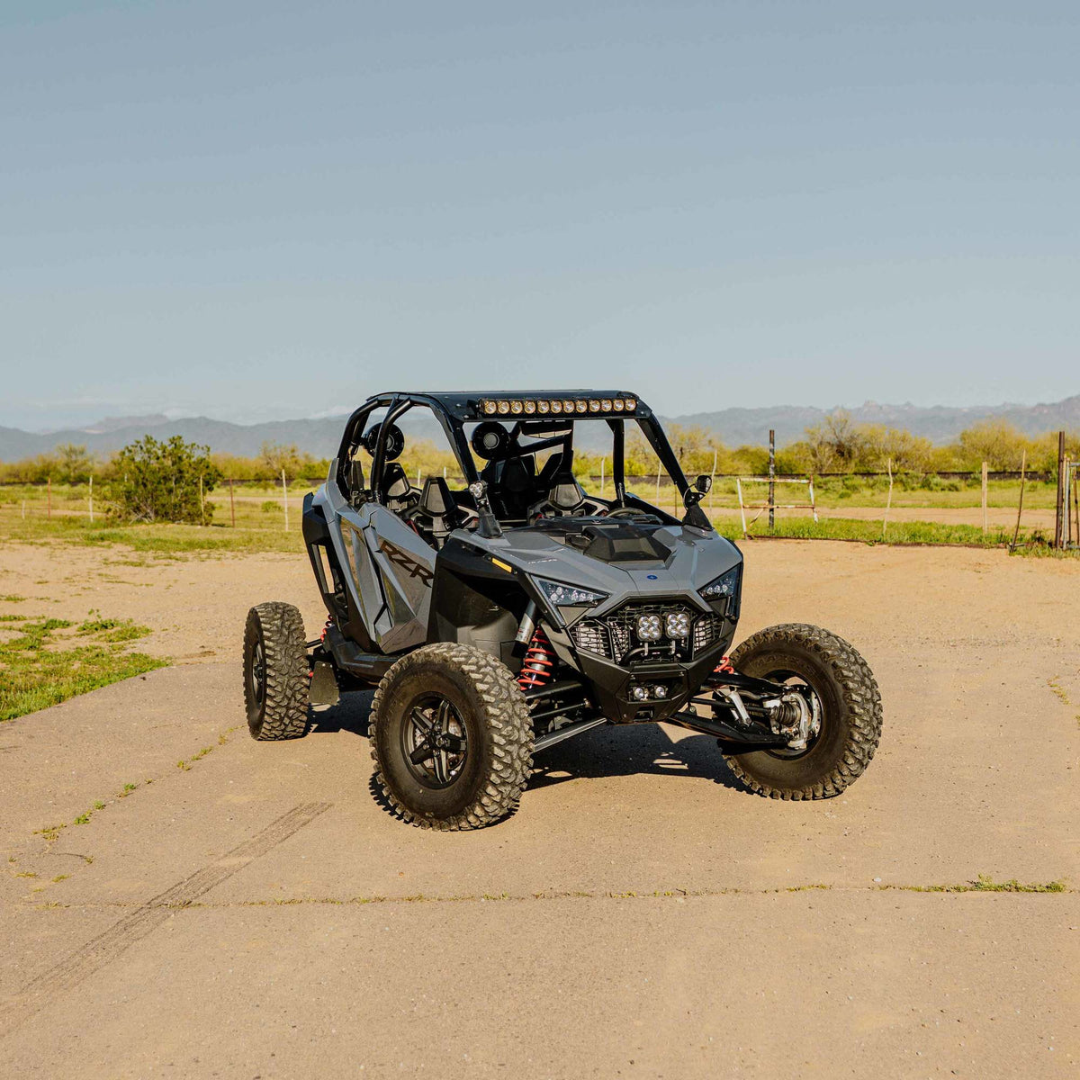 Flex Era 30 Inch LED Light Bar Mount Overhead 2022+ Polaris RZR Pro R KC HiLiTES