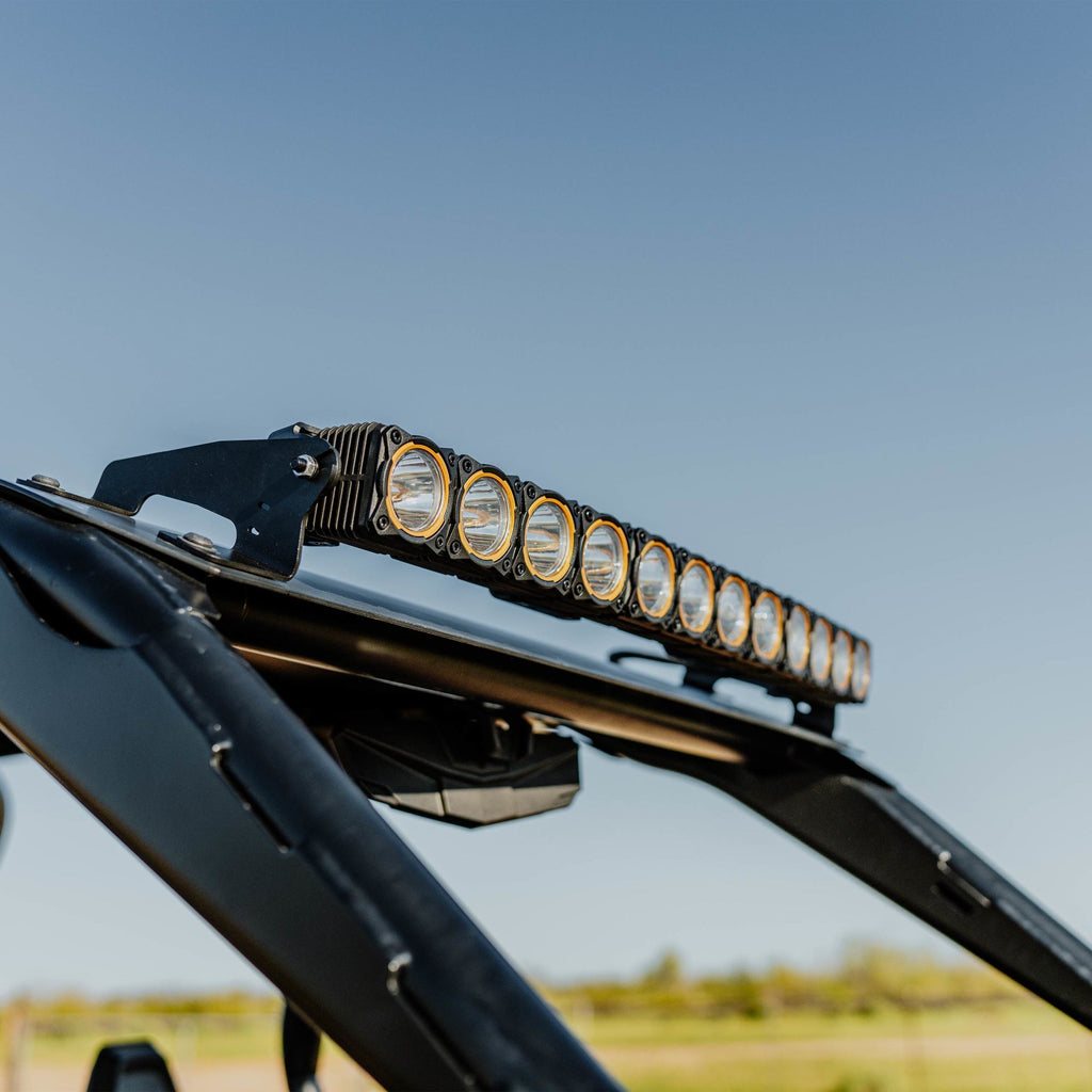 Flex Era 30 Inch LED Light Bar Mount Overhead 2022+ Polaris RZR Pro R KC HiLiTES