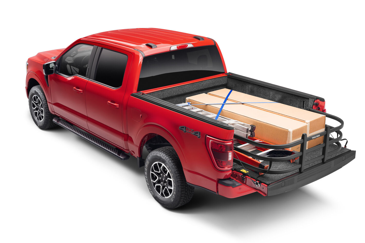 BedXtender HD Tailgate Bed Extender Max Truck Bed Extender For 2004-2024 Ford F-150 (Excludes 2004 F-150 Heritage) 2005-2008 Lincoln Mark LT 2007-2022 Toyota Tundra Standard Bed AMP Research