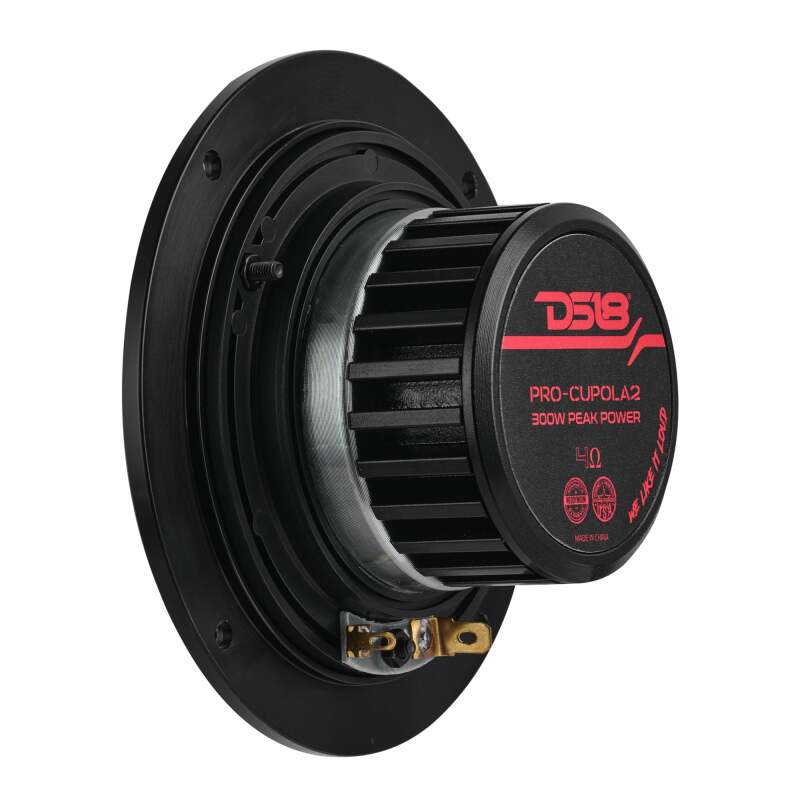 DS18 4in 200 Watts RMS 4 ohm Neodymium Mid-Range Tuned Closed-End Chamber Loudspeakers
