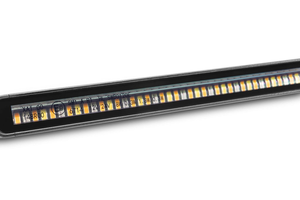 Go Rhino Flash Series Lights 20 Inch Single Multi Function LED Light Bar Black Go Rhino