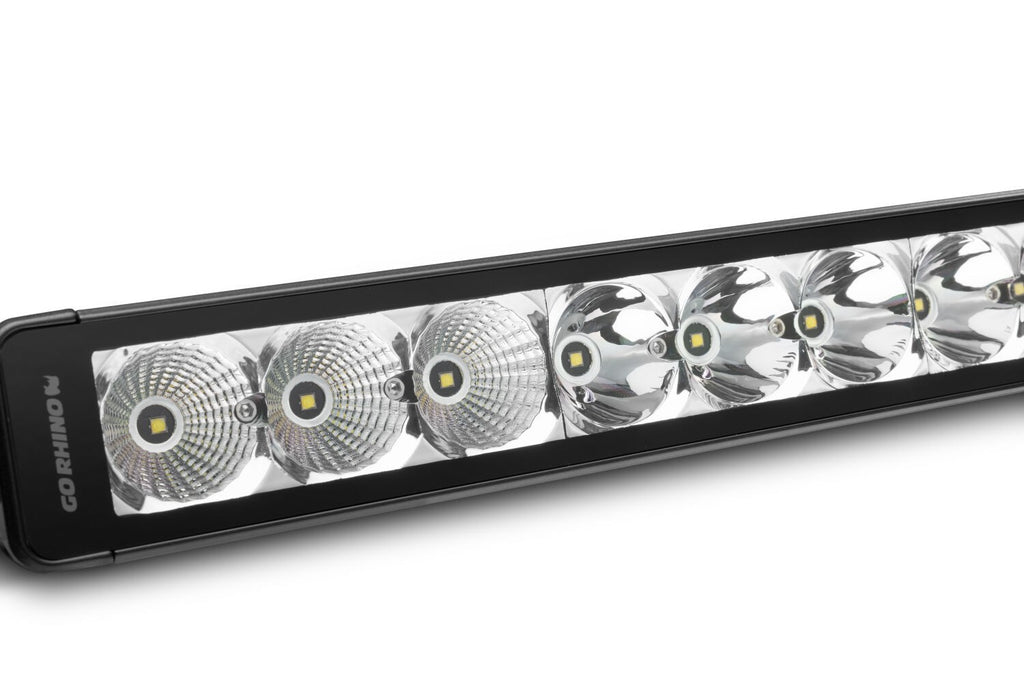 Go Rhino Bright Series Lights 20.5 Inch Single Row LED Light Bar Black Go Rhino