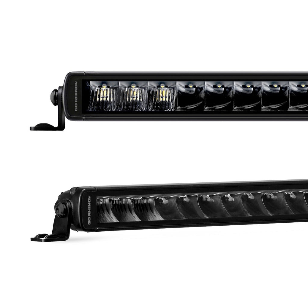 Go Rhino Blackout Series Lights 31.5 Inch Single Row LED Light Bar Black Go Rhino
