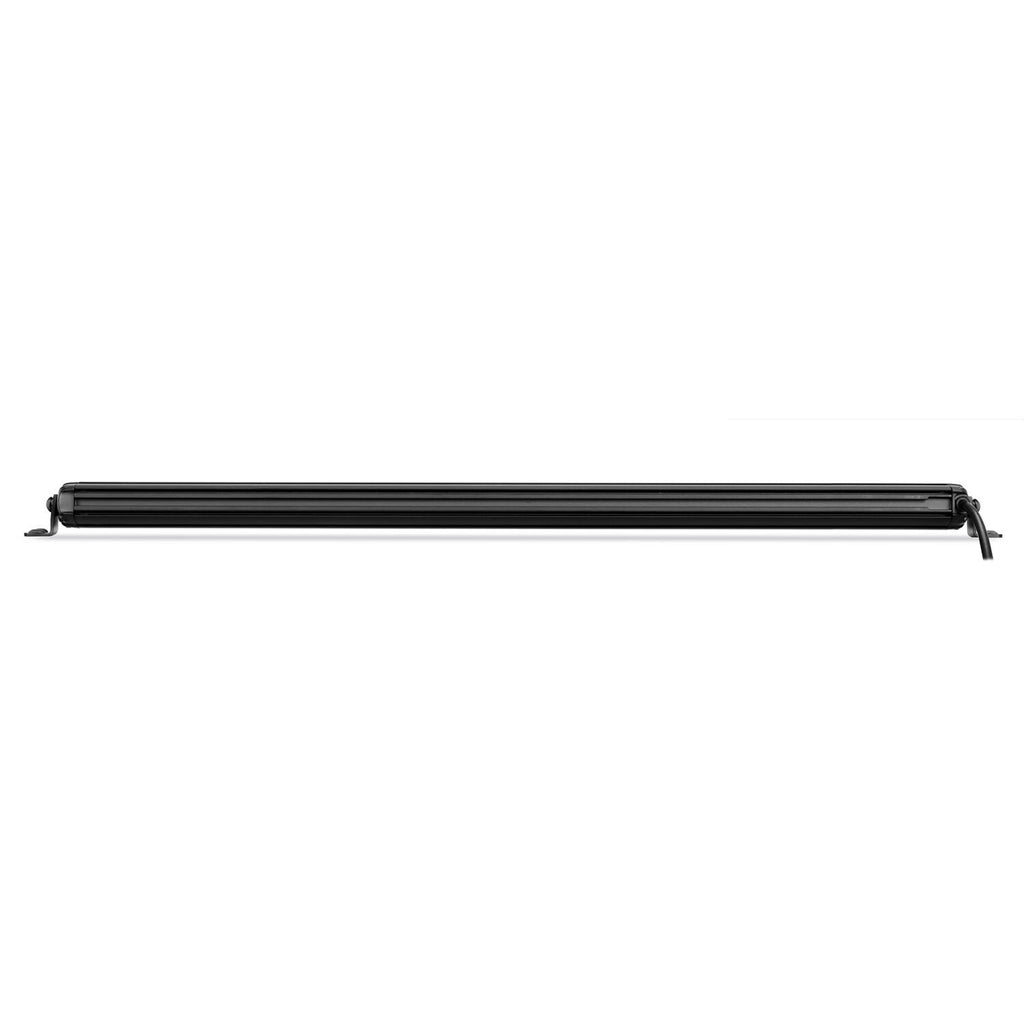 Go Rhino Blackout Combo Series Lights 31.5 Inch Single Row LED Light Bar With Amber Lighting Black Go Rhino