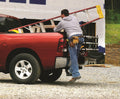 BedStep Retractable Bumper Step For 09-18 Ram 1500 19-22 Ram Classic 10-18 2500/3500 (Excludes Dual Exhaust EcoDiesel Models) AMP Research