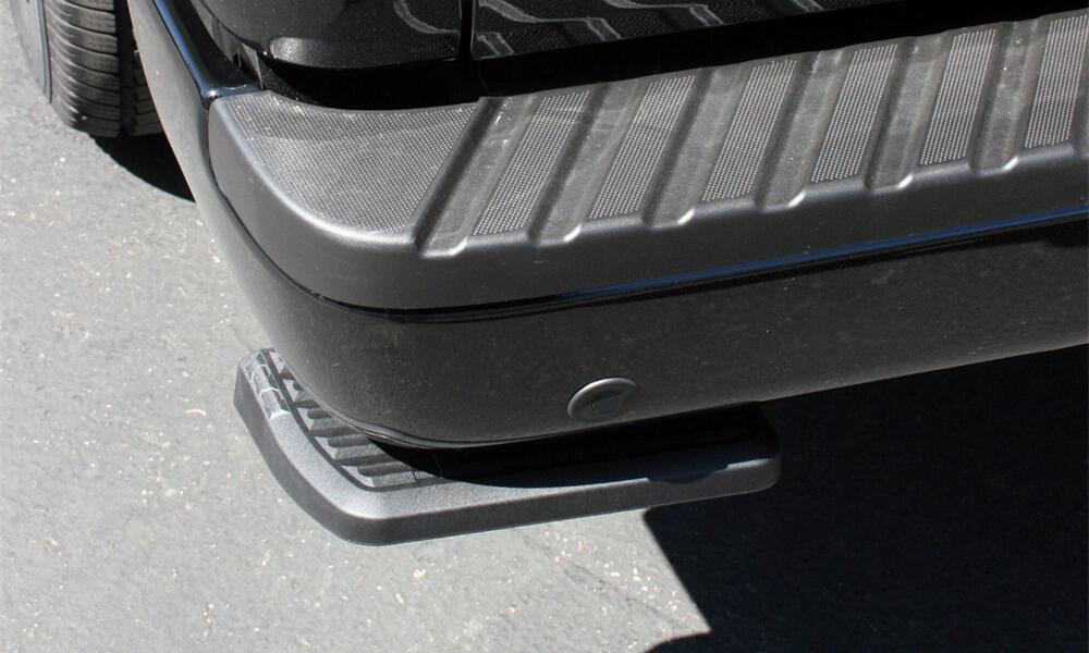 BedStep Retractable Bumper Step For 2021-2024 Ford F-150 AMP Research