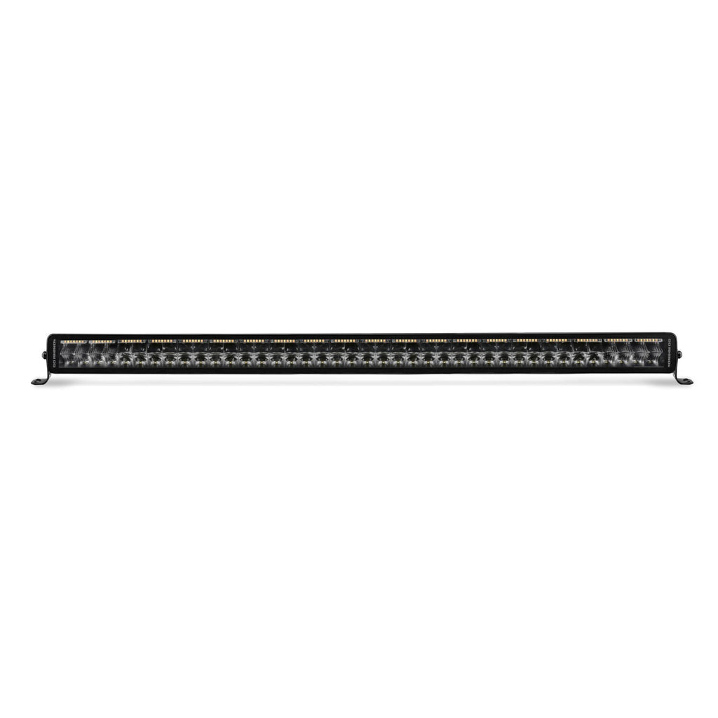Go Rhino Blackout Combo Series Lights 42 Inch Double Row LED Light Bar With Amber Lighting Black Go Rhino