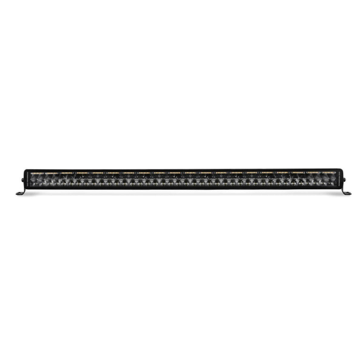 Go Rhino Blackout Combo Series Lights 42 Inch Double Row LED Light Bar With Amber Lighting Black Go Rhino