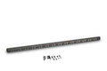 Go Rhino Blackout Combo Series Lights 39.5 Inch Single Row LED Light Bar With Amber Lighting Black Go Rhino