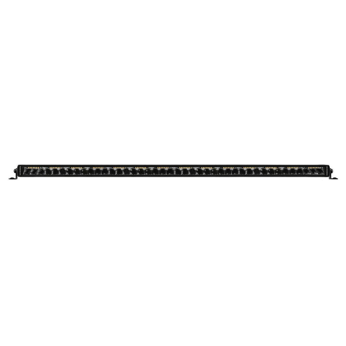 Go Rhino Blackout Combo Series Lights 39.5 Inch Single Row LED Light Bar With Amber Lighting Black Go Rhino