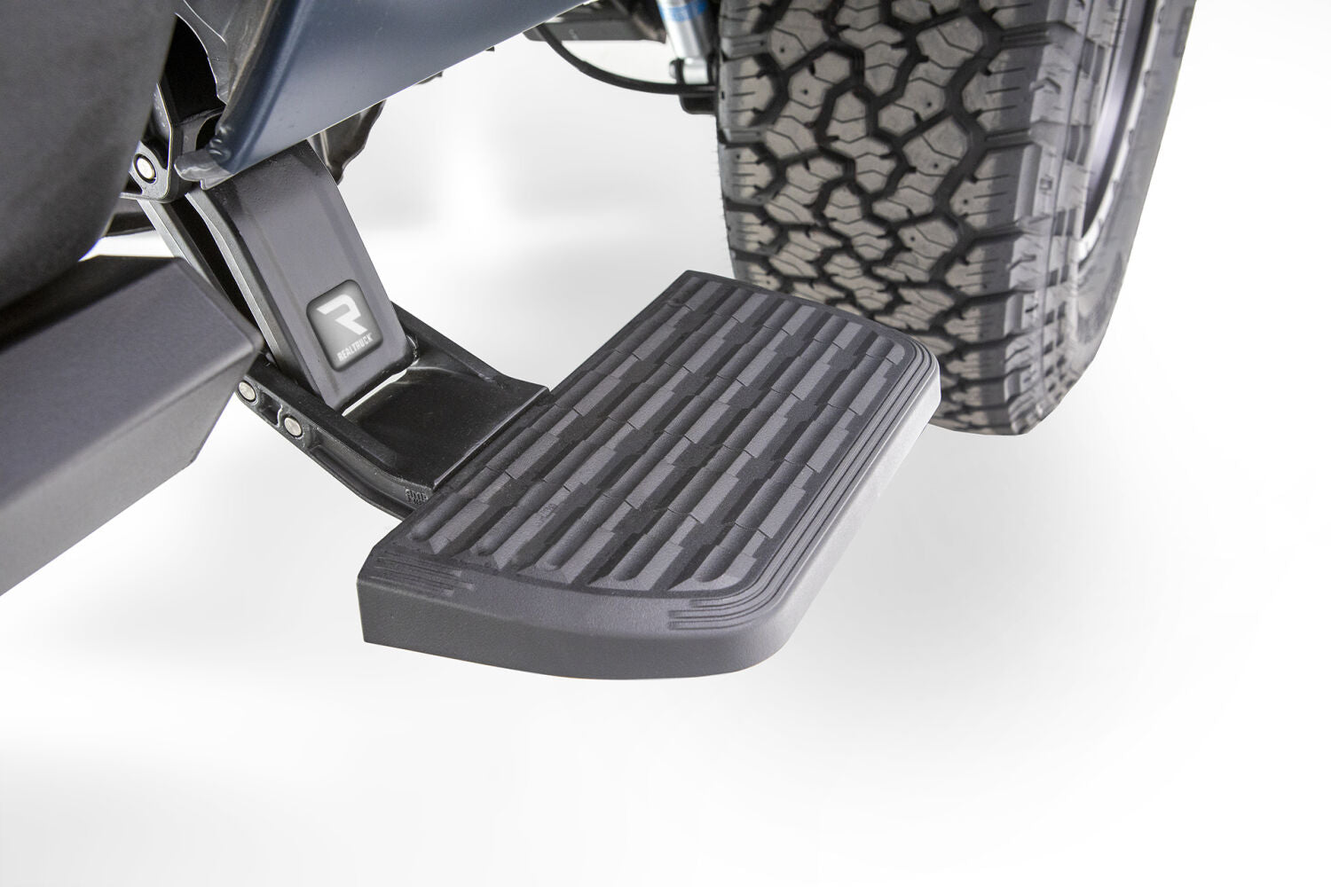 BedStep2 Retractable Truck Bed Side Step For 2007-2021 Toyota Tundra CrewMax Cab AMP Research