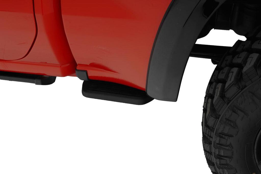 BedStep2 Retractable Truck Bed Side Step For 2014-2018 Ram 3500 Dually with 8' Bed AMP Research