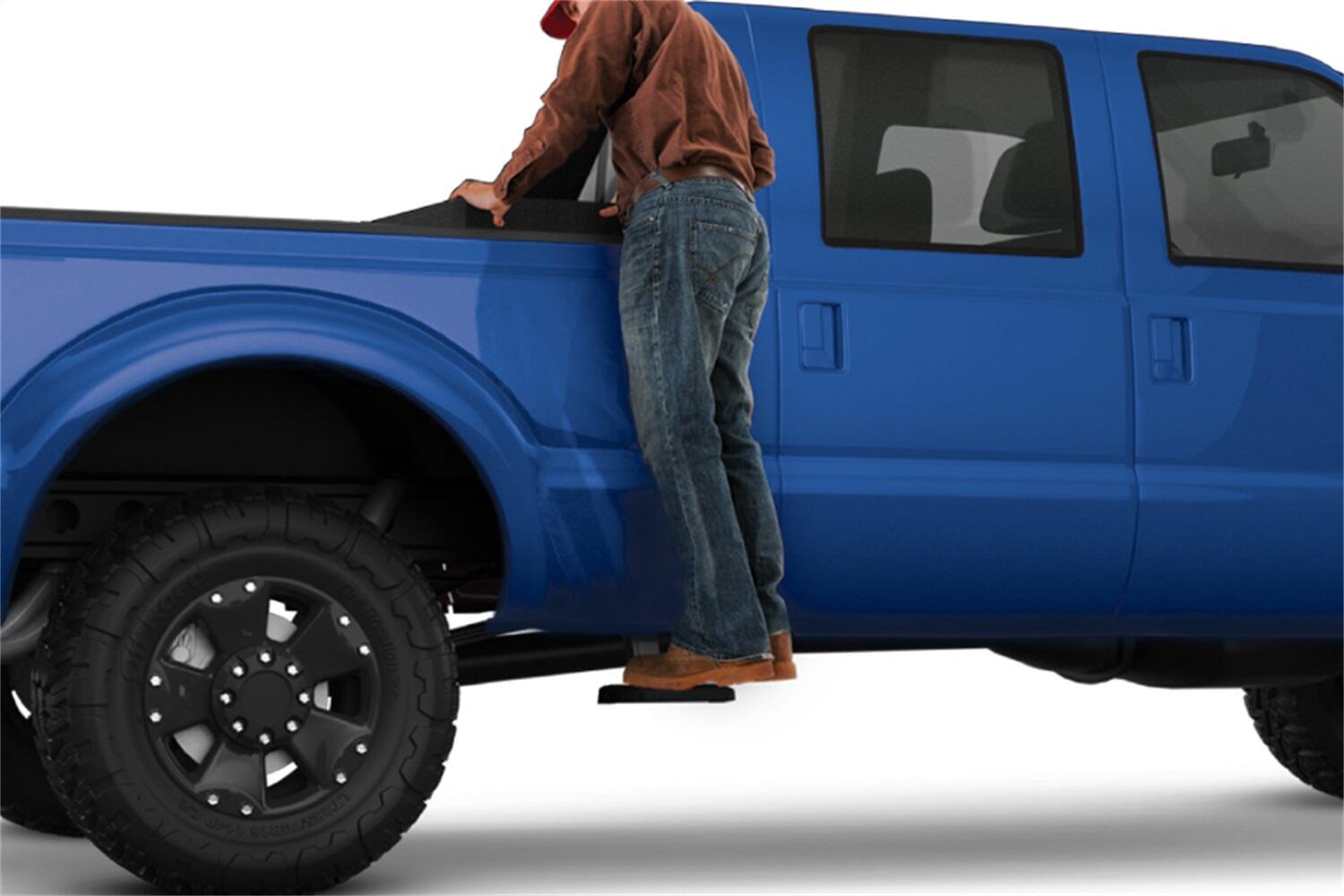 BedStep2 Retractable Truck Bed Side Step For 2017-2022 Ford F-250/F-350 All Beds AMP Research
